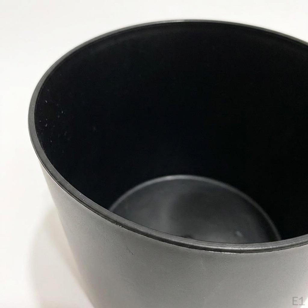 Flower Pot, Ornamental Plant Indoor Planter, Plastic Minimalist Design, With Drainage