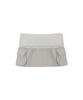 Sailpeulei Folded Knit Skirt Shorts / Light Gray