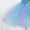 Mermaid Girl Tutu Dress with Headwear - Mesh Princess Dress for Cosplay and Stage Performances