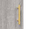Sideboard Gray Sonoma 90x34x80 Cm Particleboard