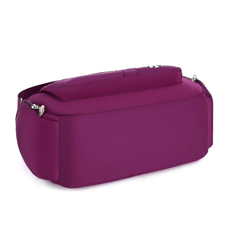 Nylon Messenger Bag Neutral Nylon Oxford Cloth Women's Shoulder Messenger Bag Middle-Aged and Elderly Leisure Bag
