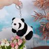 Women Bag Charm Bag Pendant Cartoon Backpacks Key Ring Plush Key Ring Panda Keychain Plush Keychain