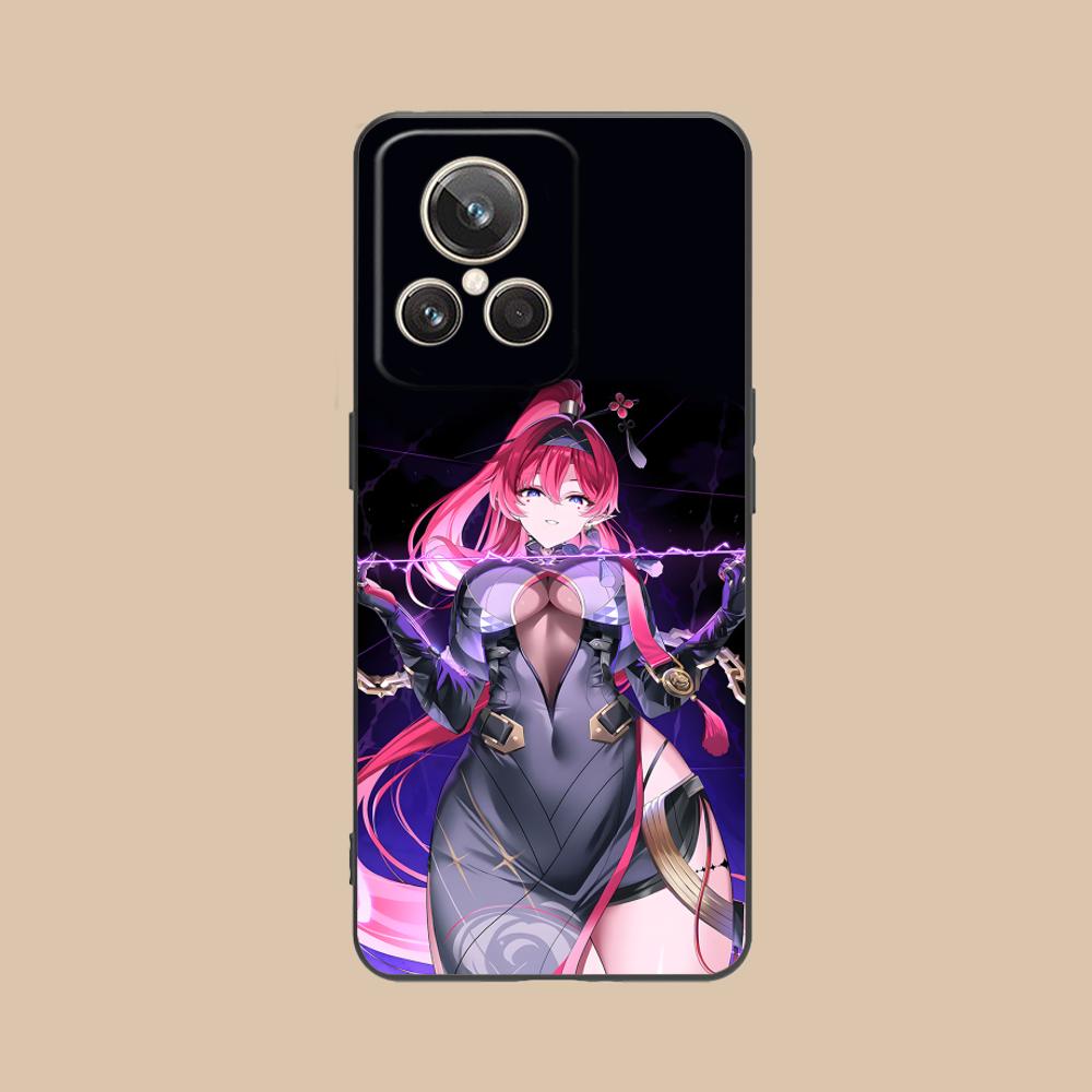 Wuthering Waves Yinlin Mobile Phone Case for Realme 15 14 13 12 11 10 9 Pro Plus T i Lite 5G Colorful Printing Cover Cover