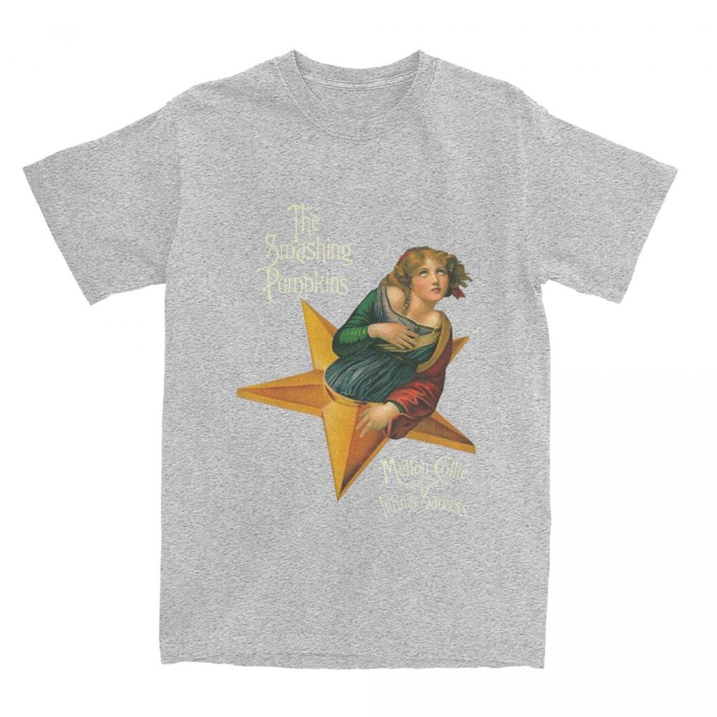 The Smashing Pumpkins TShirt Beach Mellon Collie and the Infinite Sadness YK T Shirts Cotton Tee Shirt For Unisex Top Tees
