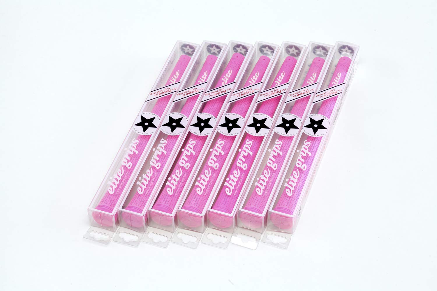 

elitegrips Гольф Грипсы TD50C Глубокие Без Задней Линии Набор из 7 штук, Розовые,