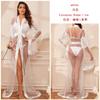 Pajamas Cardigan Women's Mesh Perspective Extended Pure Desire Emotional Lace Robe Sexy Lace