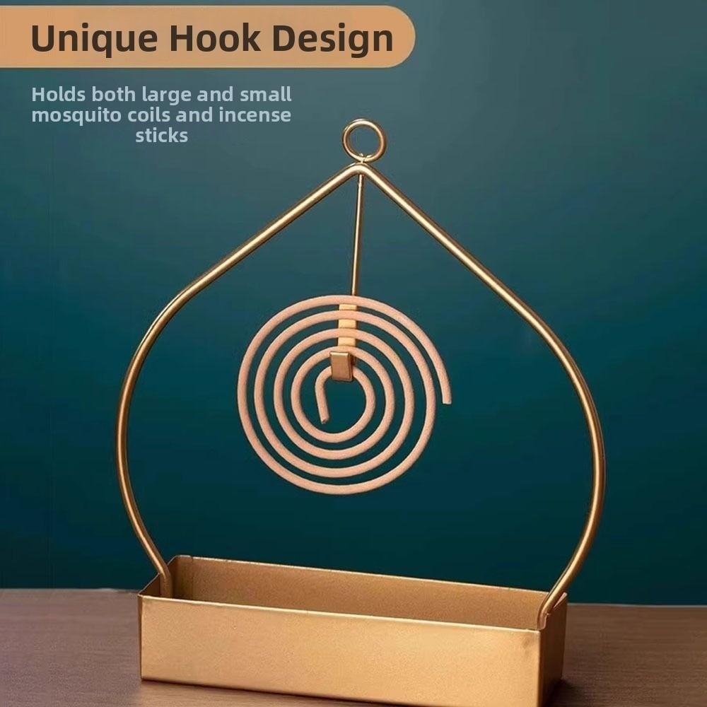 with Tray Mosquito Repellent Incenses Rack Incense Storage Rack  for Household Bedroom Patio
