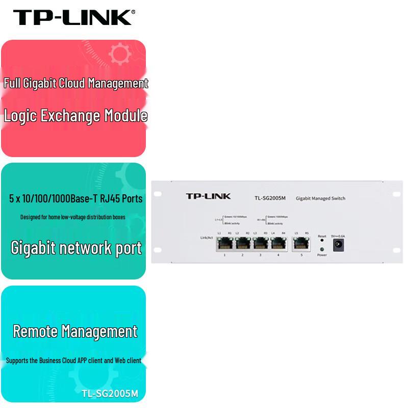 Tp-Link Managed & Unmanaged Gigabit & Multi-Gigabit Ethernet Switches