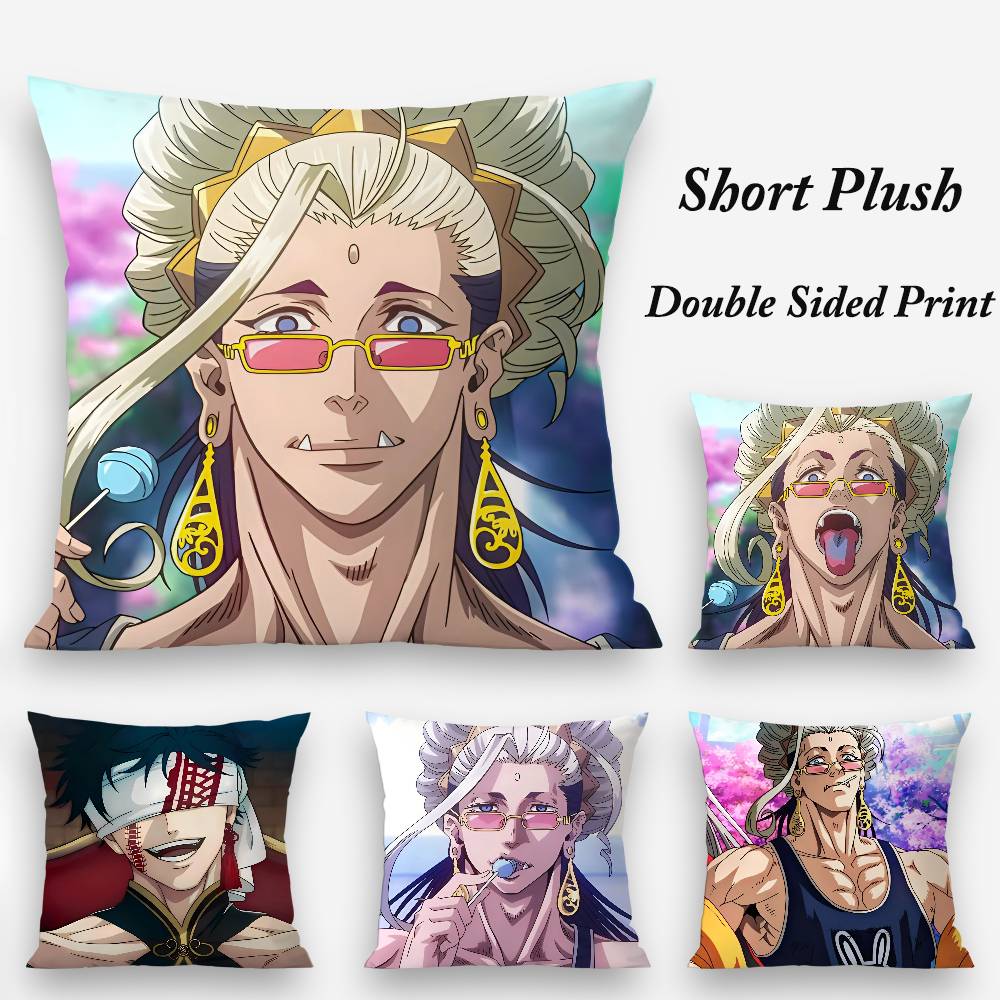 Hot Anime R-Record Of Ragnarok Pillow Case Plush Fabric Soft Double Sided Print Home Sofa High Quality Cushion Cover Throw