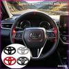 1 buc Autocolant Decorativ Logo Emblema Volan Auto pentru TRD Camry 40 Corolla Auris Yaris Rav4 CHR Styling