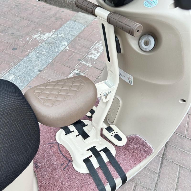Universal Front-Mounted Electric Bicycle Safety Seat for Children – Foldable Design
