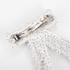 Zarte Perlenbesetzte Geburtstags-Haarspange Elegante Schleife für Mädchen Hochzeitsfeier Foto-Requisiten Kopfschmuck Haarnadel
