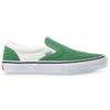 Vans Slip On Turn Fur Splicing Low Top Casual Canvas Skate Shoes Unisex Retro Green VN0A5FCA3JD
