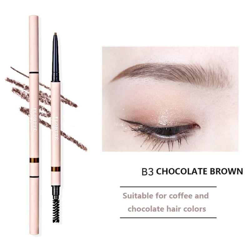 FLORTTE - 2 In 1 Eyebrow Pencil - 5 Colors (1-5)
