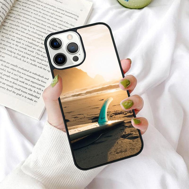 Extreme Sports Surfing Phone Case for iPhone 17 Air 16 Coque 15 14 12 13 PLUS 11 PRO MAX Back Cover Fundas Shell