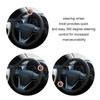 Qiilu Handle Spinner Handle Auxiliary Device Steering Knob Handle Steering Car Power Handle Knob One Hand Operation Labor-saving Universal Type E