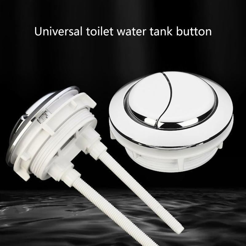 2pcs Toilet Push Button Double Push Flushing Button for Home Hotel Public Toilet