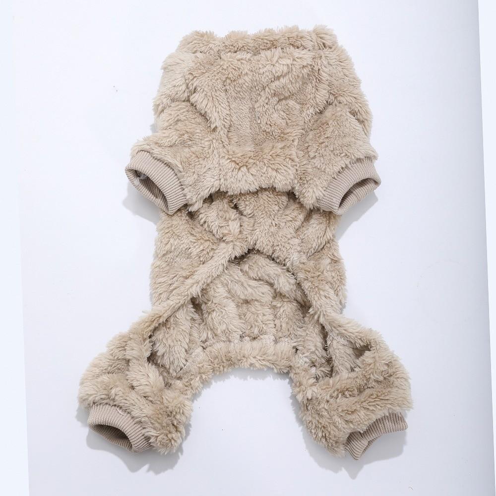 Fashion Winter Dog Warm Clothes Fleece Windproof Dogs Coat Thickened Soft Dog Hiking Jacket for Small Medium Dog