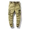 Men's Camouflage Multi-Pocket Elastic Cuff Overalls W9032