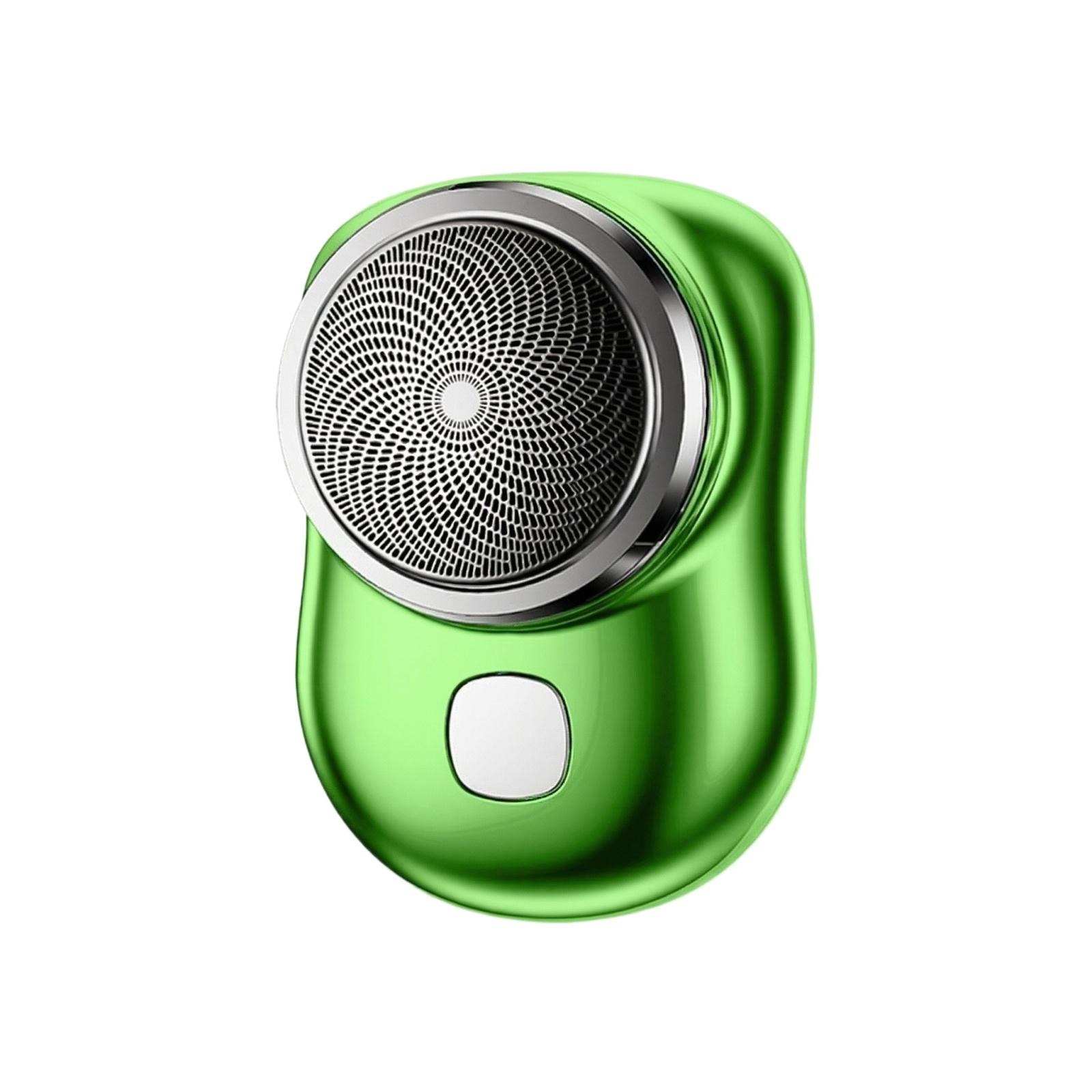 Portable Electric Shaver USB Rechargeable Safety Razors Pocket Size Shaver Men s Shaver For Travel One Size зелёный