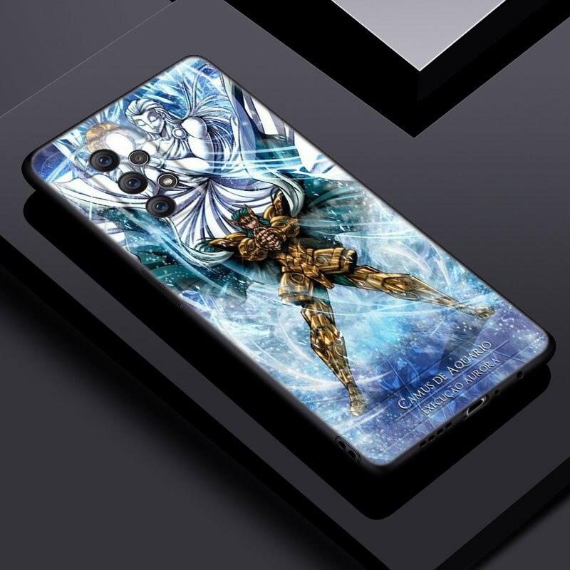 Anime Saint-Seiya Telefon Fall Für Samsung Galaxy A21 A30 A50 A52 S A13 A22 A32 A33 A53 A73 5G A11 A12 A31 A51 A70 A71 A72 Abdeckung