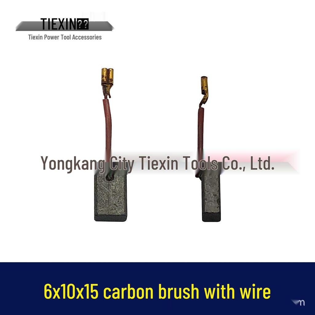 Durable 604 Small Waist Angle Grinder Brush Set - 6x10x15 Carbon Brush Accessories
