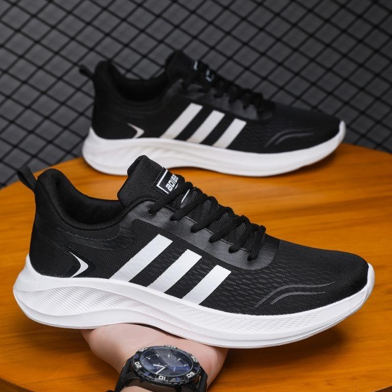 Neue Frühjahrs-Paar-Sneaker für Männer & Frauen, Atmungsaktiv Dünn Kaltverklebt Weiche Sohle Rutschfest Verschleißfest Lässige Laufschuhe