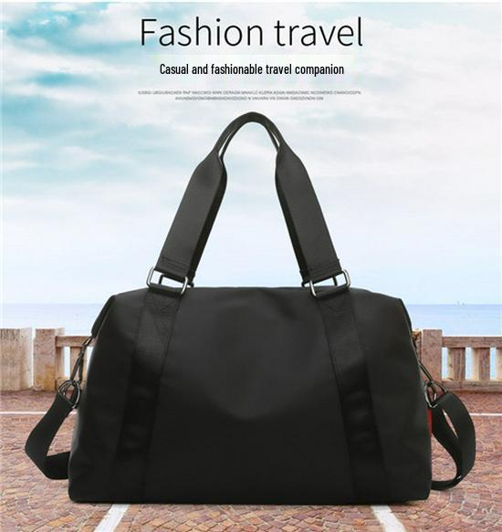 Cross-Border Women's Large Capacity Casual Sports Fitness Bag - Korean Style Shoulder Handbag & Yoga Bag