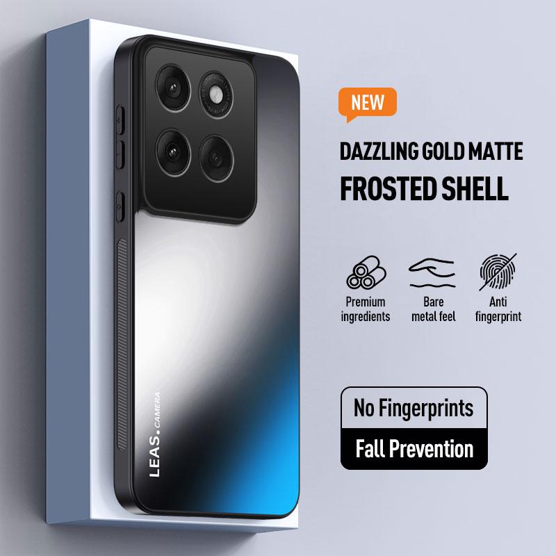 EUCAGR Do Motorola MOTO edge 70 Odporne na wstrząsy matowe miękkie etui TPU z matowym tyłem Do etui na telefon Motorola MOTO edge70 Coque
