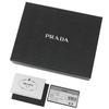 Prada Pouch with Triangle and 2TT091 2DMI F0002 Re-Nylon Logo, Black, Men's Women's, [Used]