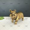 Zodiac Ornament, Solid Creative Cute Decoration, Brass Pig Craft Gift