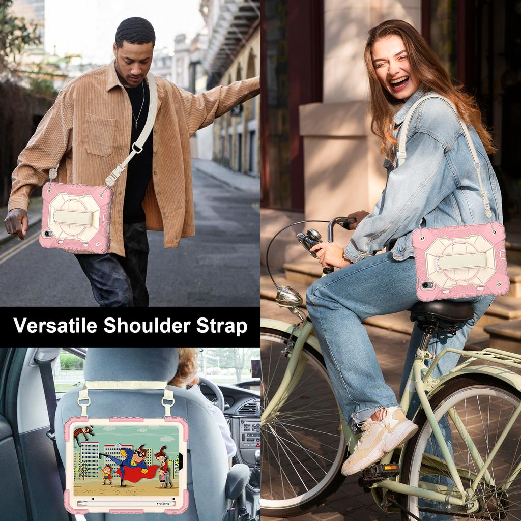 Tablet Protective Case A2 Model Suitable for iPad Mini 6/Mini 7 with Satchel Stand 10 Colors Available