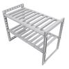 Under Sink   2 Tiers Multifunctional Stretchable Large Capacity Under Counter Storage