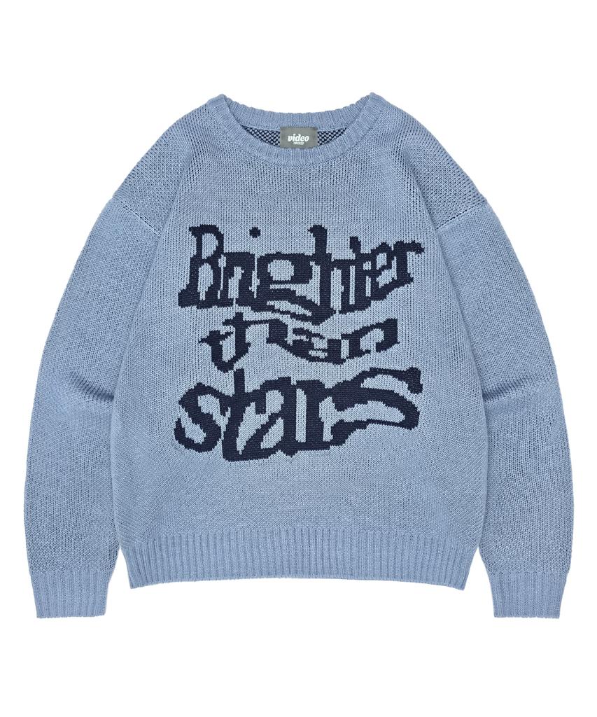 VIDEO JOCKEY Our Knit Sweater Shining Brighter Than The Stars [Blue]