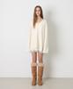 Daenkeudieo Deep Line Wool Knit - Ivory