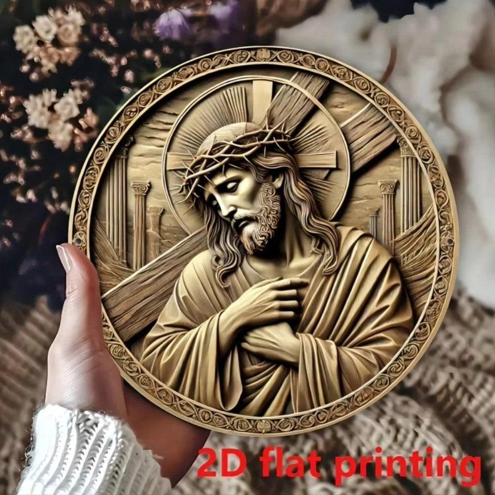 Christian Scripture Canvas Wall Art Religious Bible Verse Painting for Living Room Home Decor