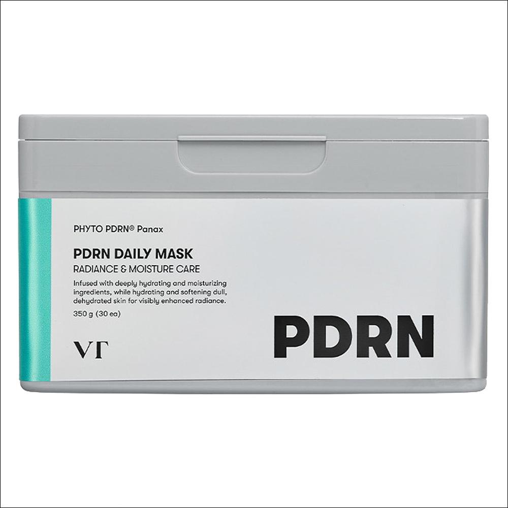 

[VT Cosmetics] Ежедневная маска с PDRN (30 листов) - Panax PDRN Сияние и Увлажнение, Увлажняющая и Смягчающая Маска для Лица для Сияющей Кожи, K-Beauty 30 Sheets x 1EA