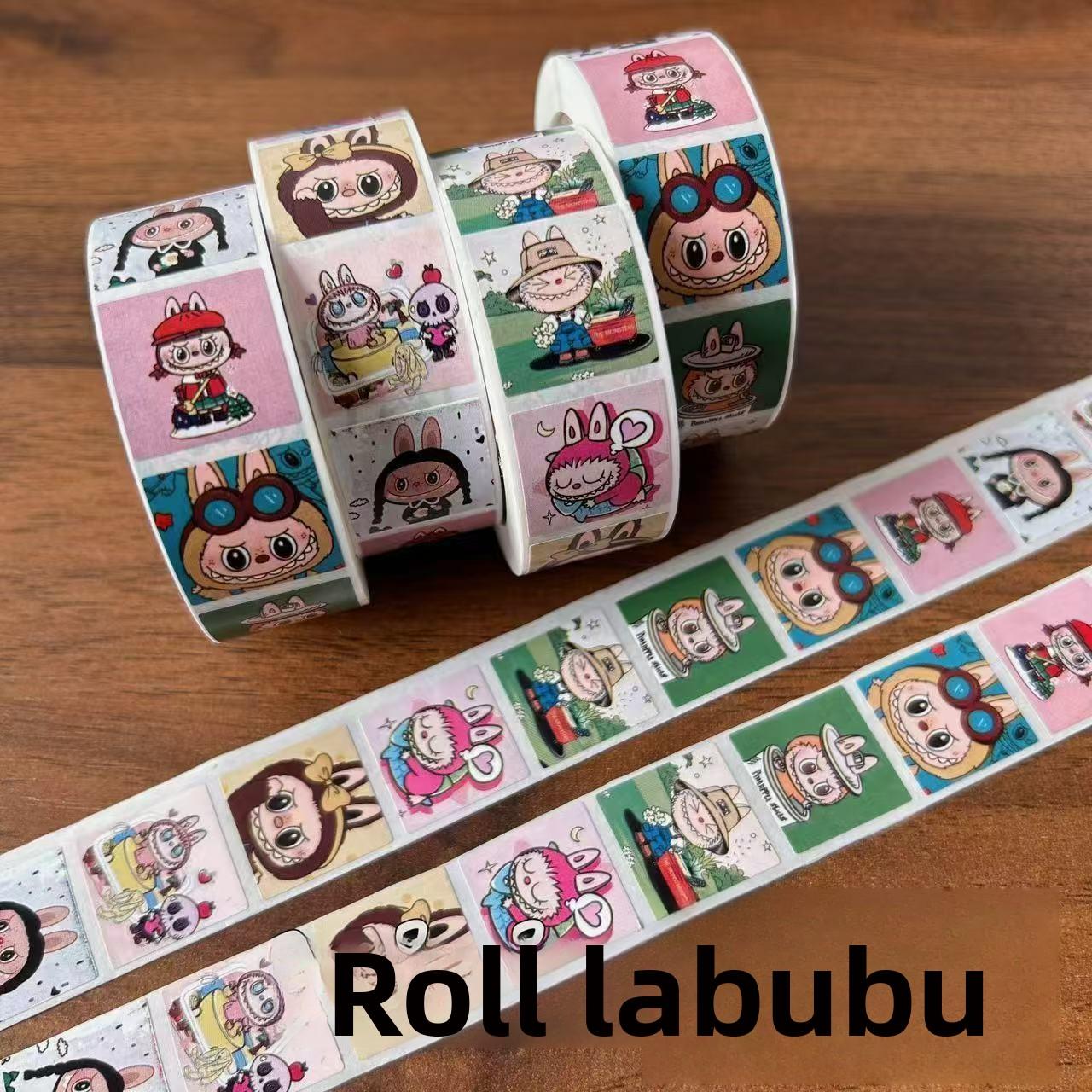 

1500 Stickers Decorative Roll Stickers Mobile Phone Case Water Cup Tablet Hand Account Notebook Student Sticker 1PC