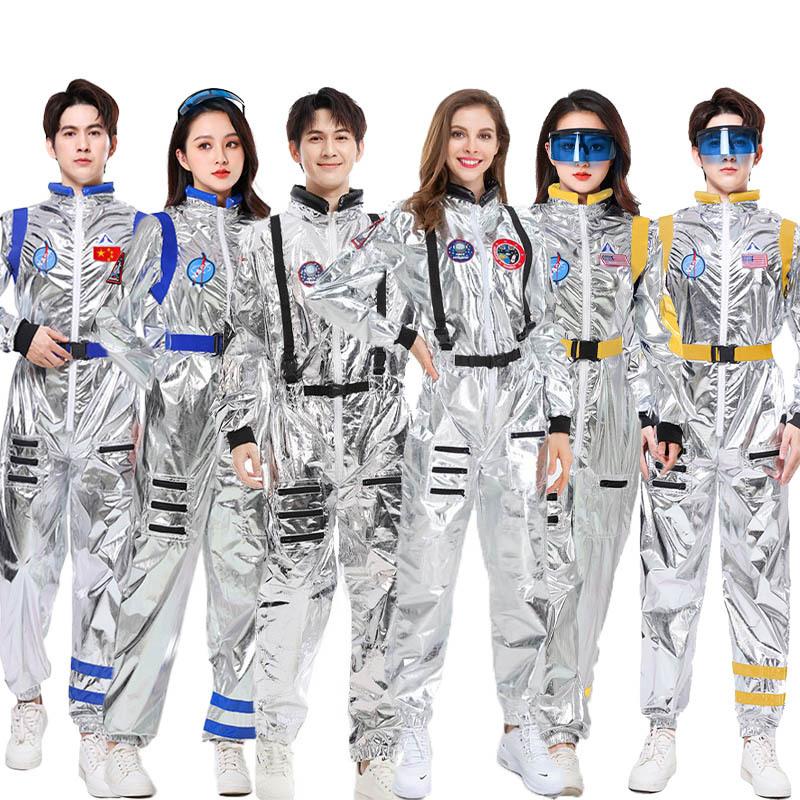 Halloween Children Adult Astronaut Spacesuit Show Suit Wandering Earth Holiday Party Show