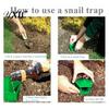 Garden Slug Control 4 Pcs Snail Trapper Box Easy-to-Use Farm Protector Effective Repellent Traps Environmentally Friendly Catcher for Yard Non-toxic