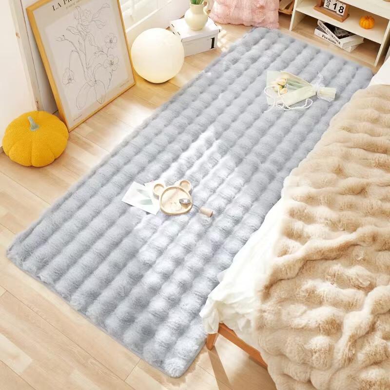 

Yuanzu INS Plush Rabbit Fur Area Rug