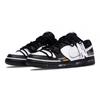 Nike Dunk Moment Of Blank Low Top Skateboard Shoes Men's Black White IO7606-010(Team691-)