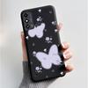 Case For ZTE Blade A53 BladeA53 Pro Casing Luxury Fashion Butterfly Flowers Black Soft TPU Silicone Protective Cover Phone Shell