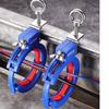 Upgraded Version Cable Lay Pulley Thickened Base Time saving Tray Cable Roller Bottom hung Mount High hardness Wiring Aid Tool