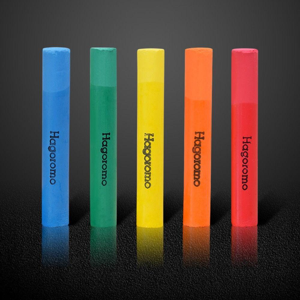 Dust-free Blackboard Write Tool White/Multicolou Chalk Protector Durable Powder Sticks