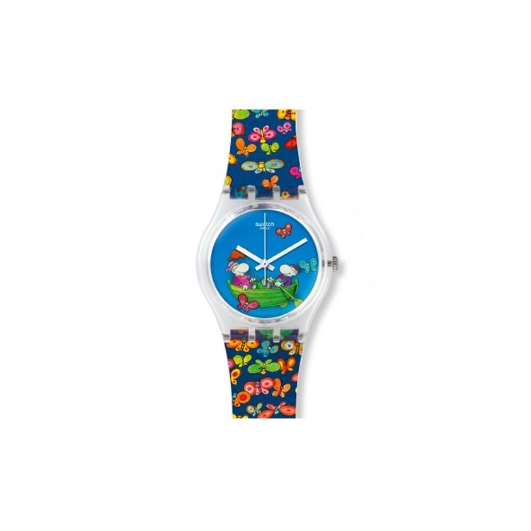 SWATCH Unisex Blue Watch GZ307S GZ307S Blue