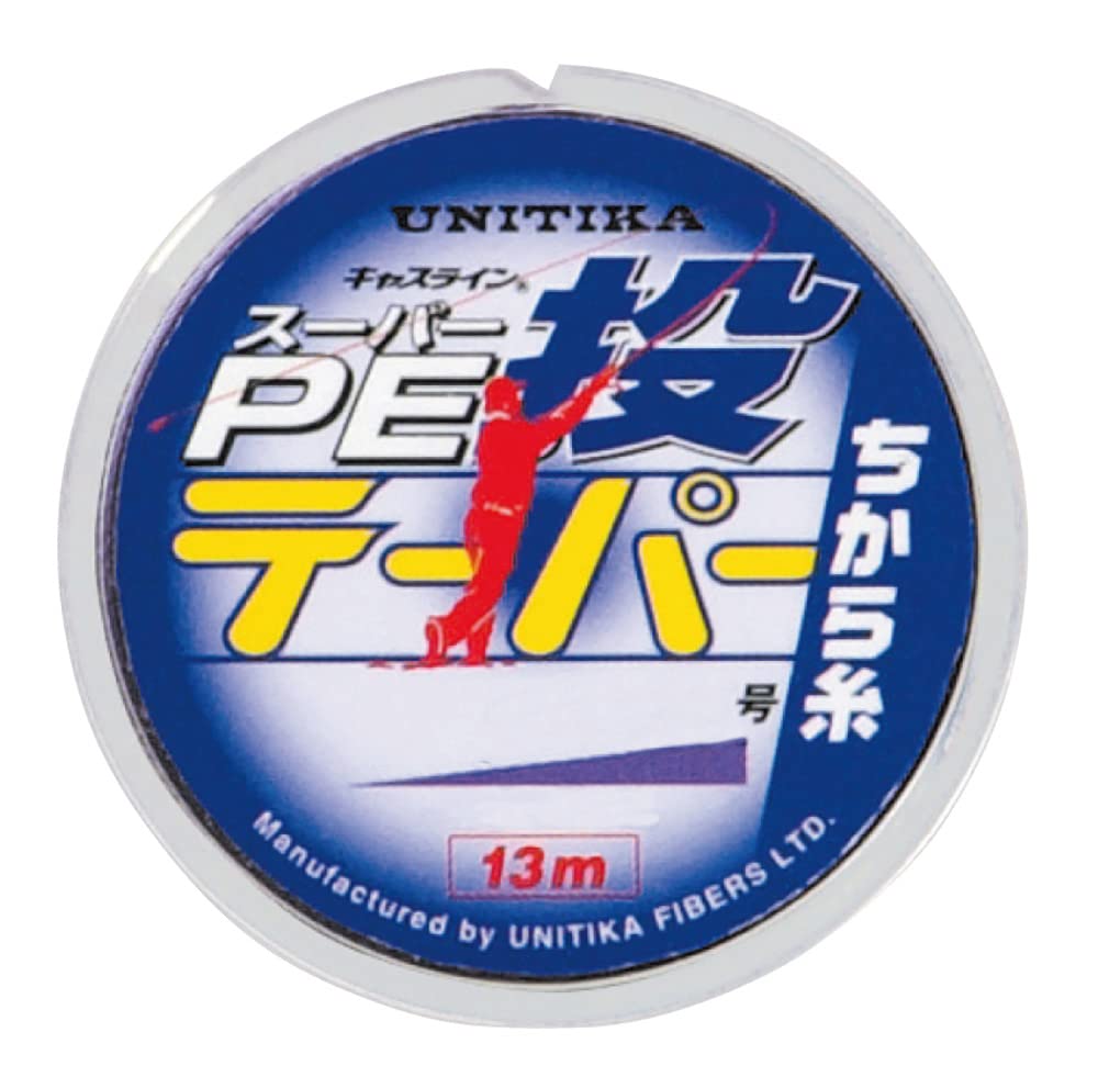 UNITIKA Castline Super PE Casting Taper 13m Light Purple Light Purple (Strength Line) 0.8~6