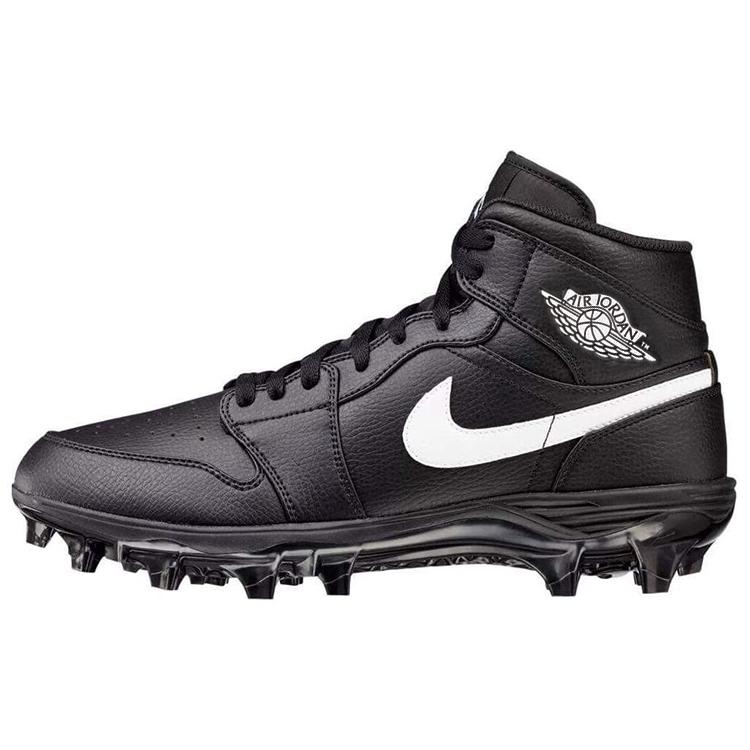 

Jordan 1 Mid Td Cleat Black White FJ6805-001 41