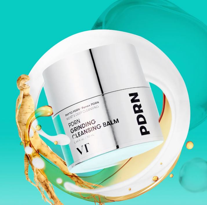 

VT Cosmetics PDRN Grinding Cleansing Balm 50ml — Gentle Makeup Removing Balm with PDRN Care 01EA
