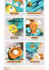 Dinosaur Multifunctional Steering Wheel Educational Toy for Babies and Children - Eco-friendly Materials